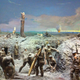 Illustration for article titled Classic Dioramas Depict the Horrors of War